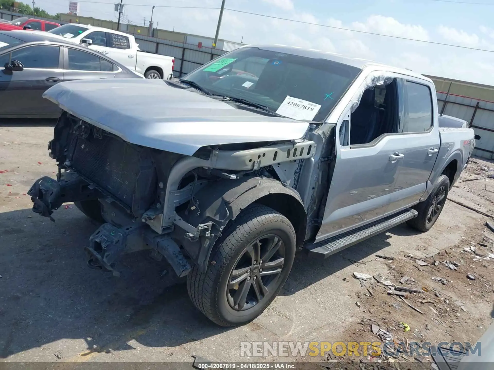2 Photograph of a damaged car 1FTFW1E53MFC29441 FORD F-150 2021