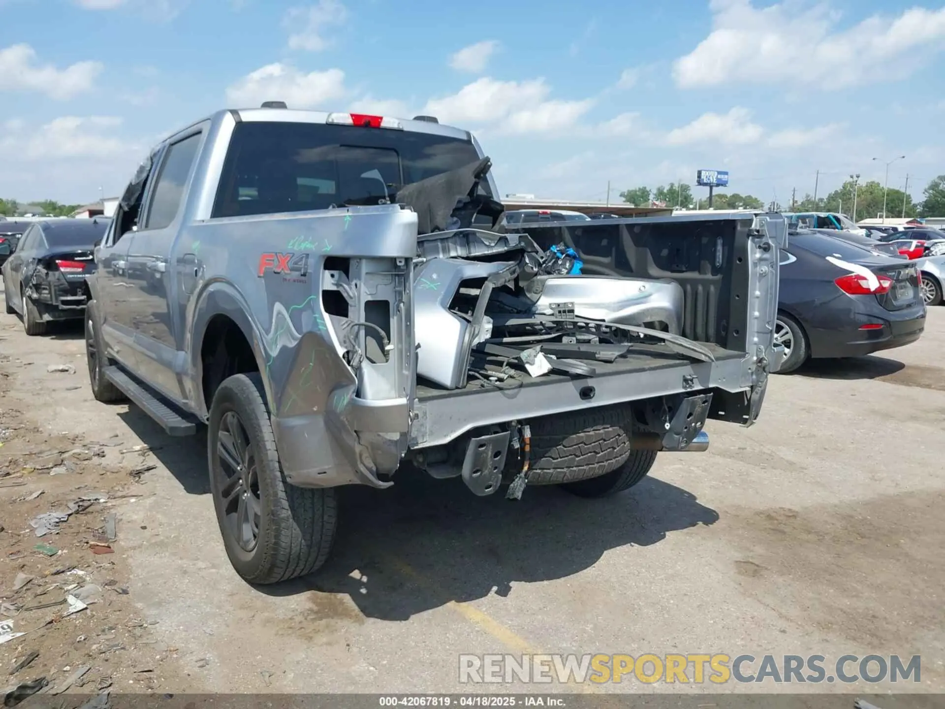 3 Photograph of a damaged car 1FTFW1E53MFC29441 FORD F-150 2021
