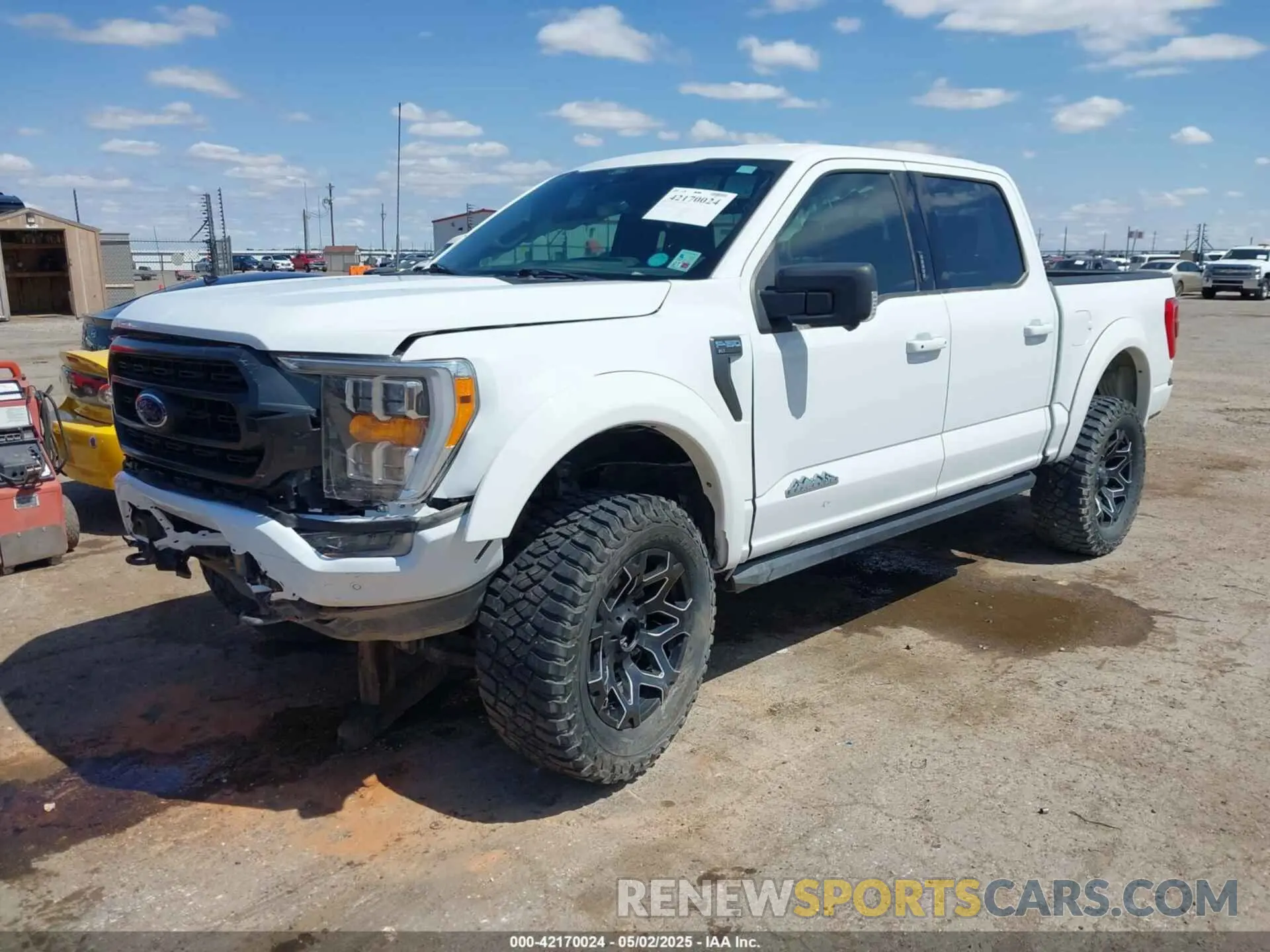 2 Фотография поврежденного автомобиля 1FTFW1E54MFC82133 FORD F-150 2021