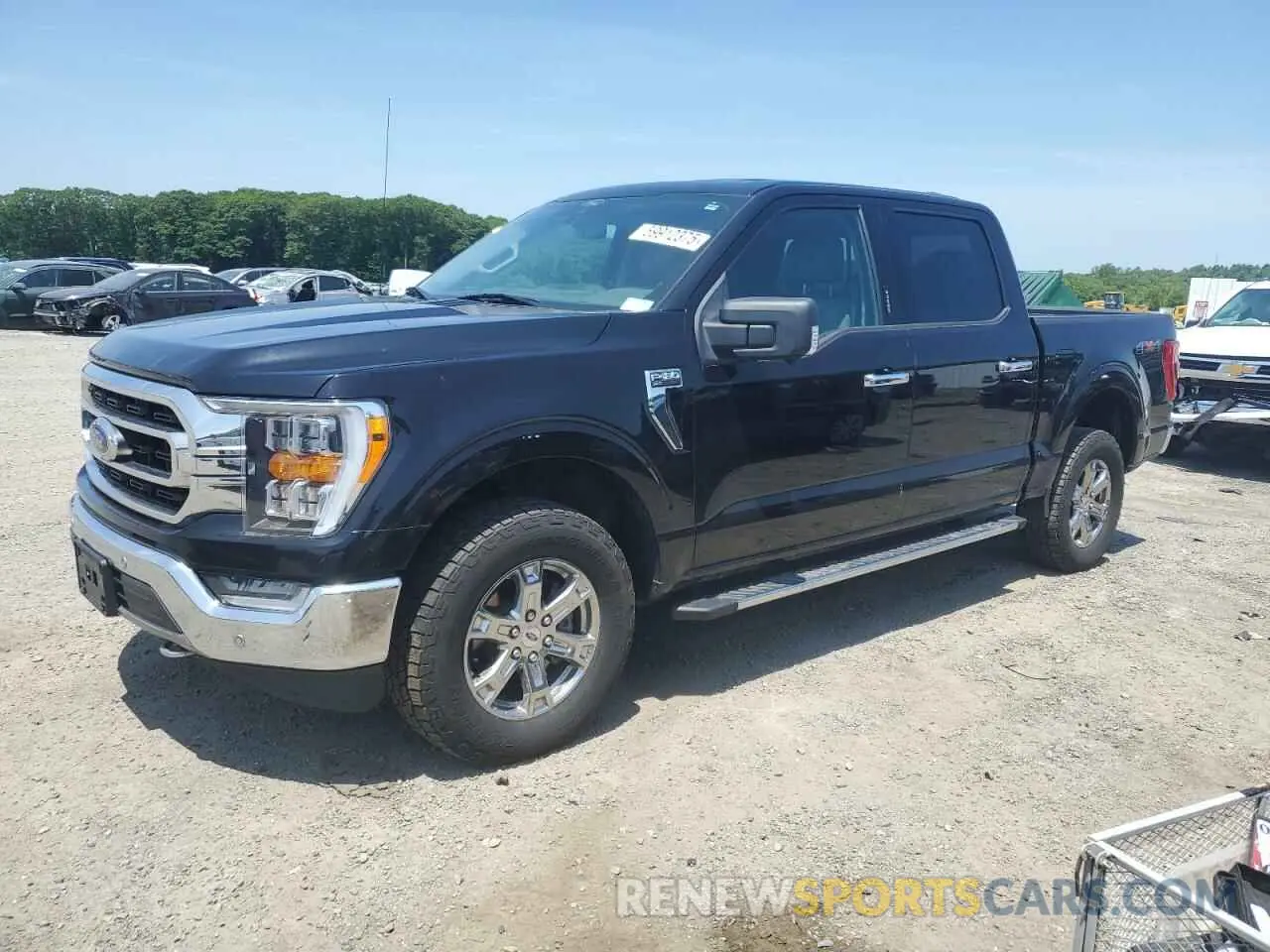 1 Photograph of a damaged car 1FTFW1E54MKD43407 FORD F-150 2021