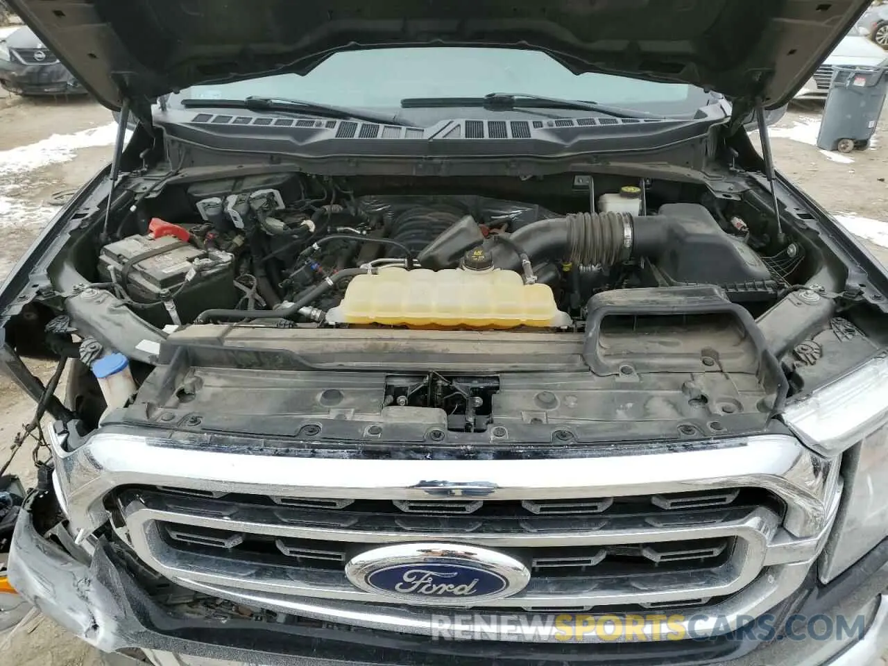 13 Photograph of a damaged car 1FTFW1E55MKE39921 FORD F-150 2021