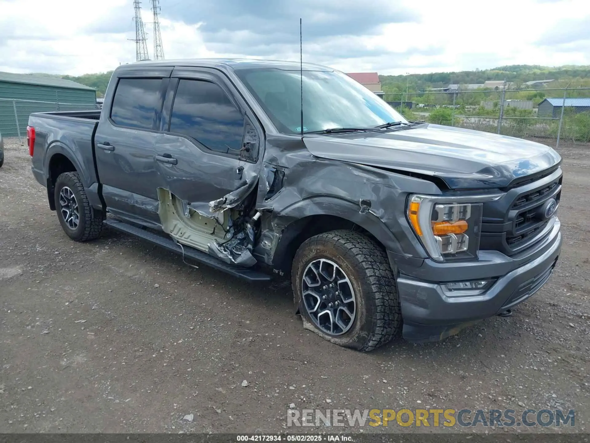 1 Photograph of a damaged car 1FTFW1E56MKE74015 FORD F-150 2021