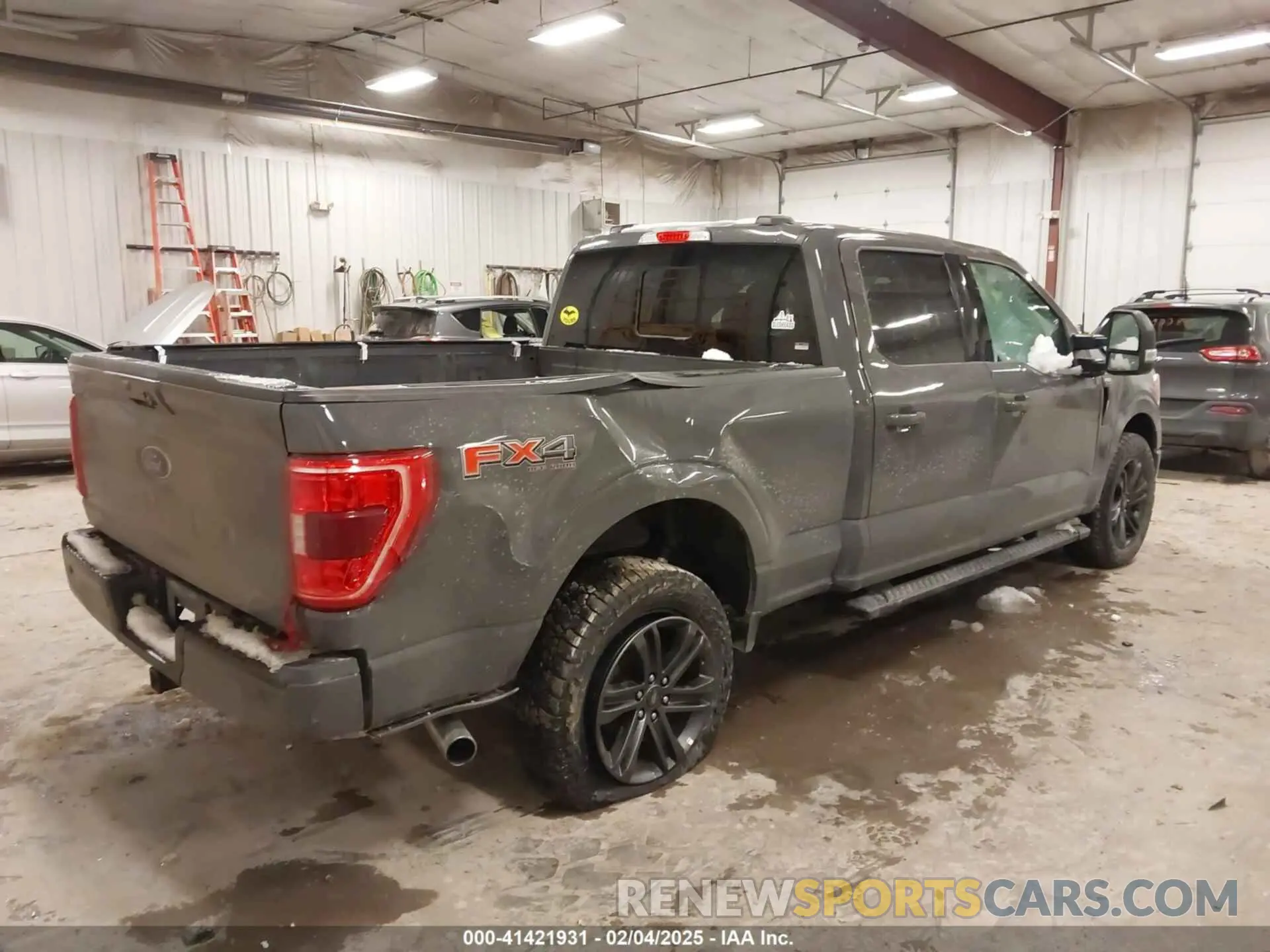 4 Фотография поврежденного автомобиля 1FTFW1E57MFC45268 FORD F-150 2021