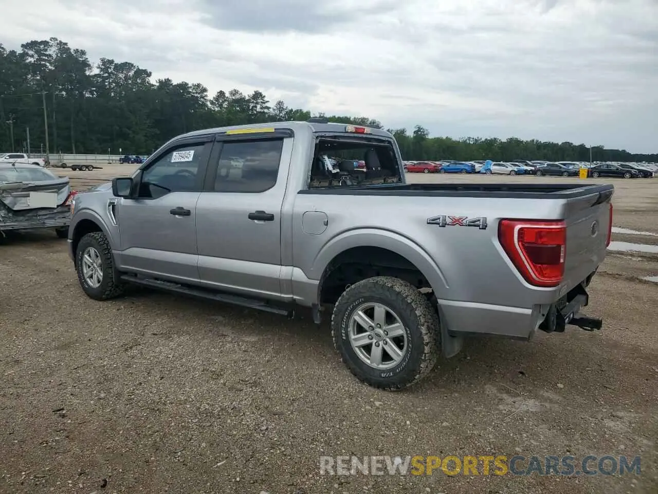 2 Photograph of a damaged car 1FTFW1E58MFA71291 FORD F-150 2021