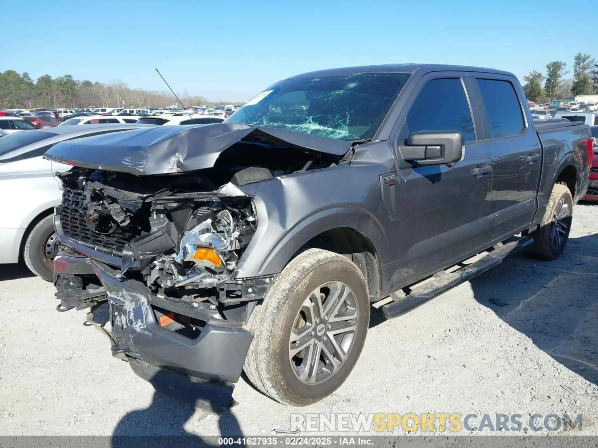 2 Photograph of a damaged car 1FTFW1E58MKD96370 FORD F-150 2021