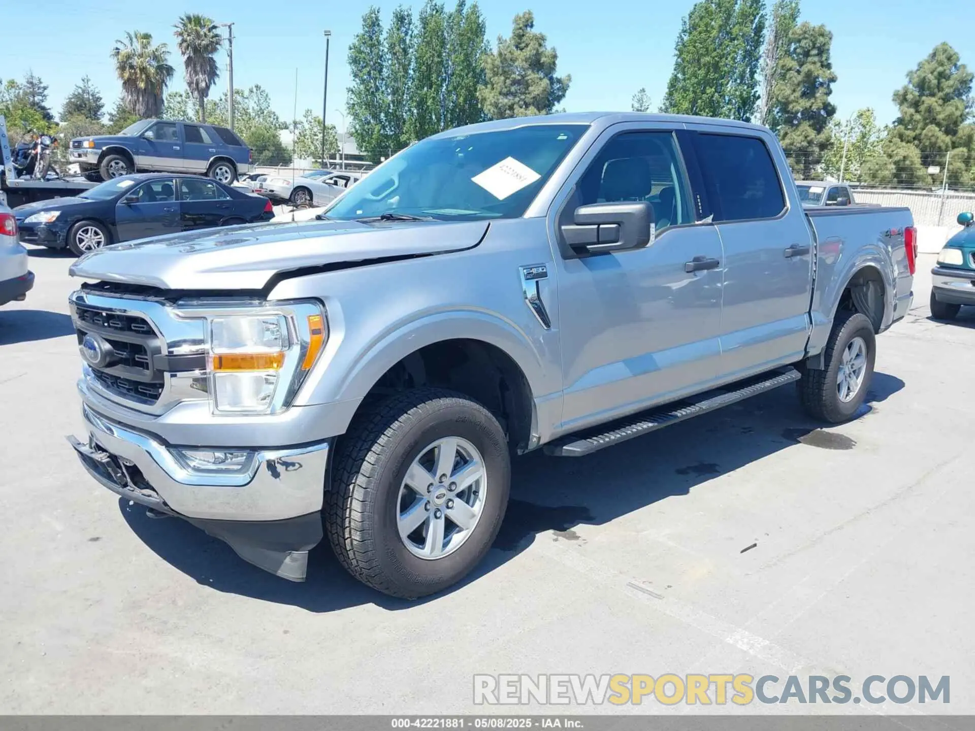 2 Photograph of a damaged car 1FTFW1E59MFA73499 FORD F-150 2021