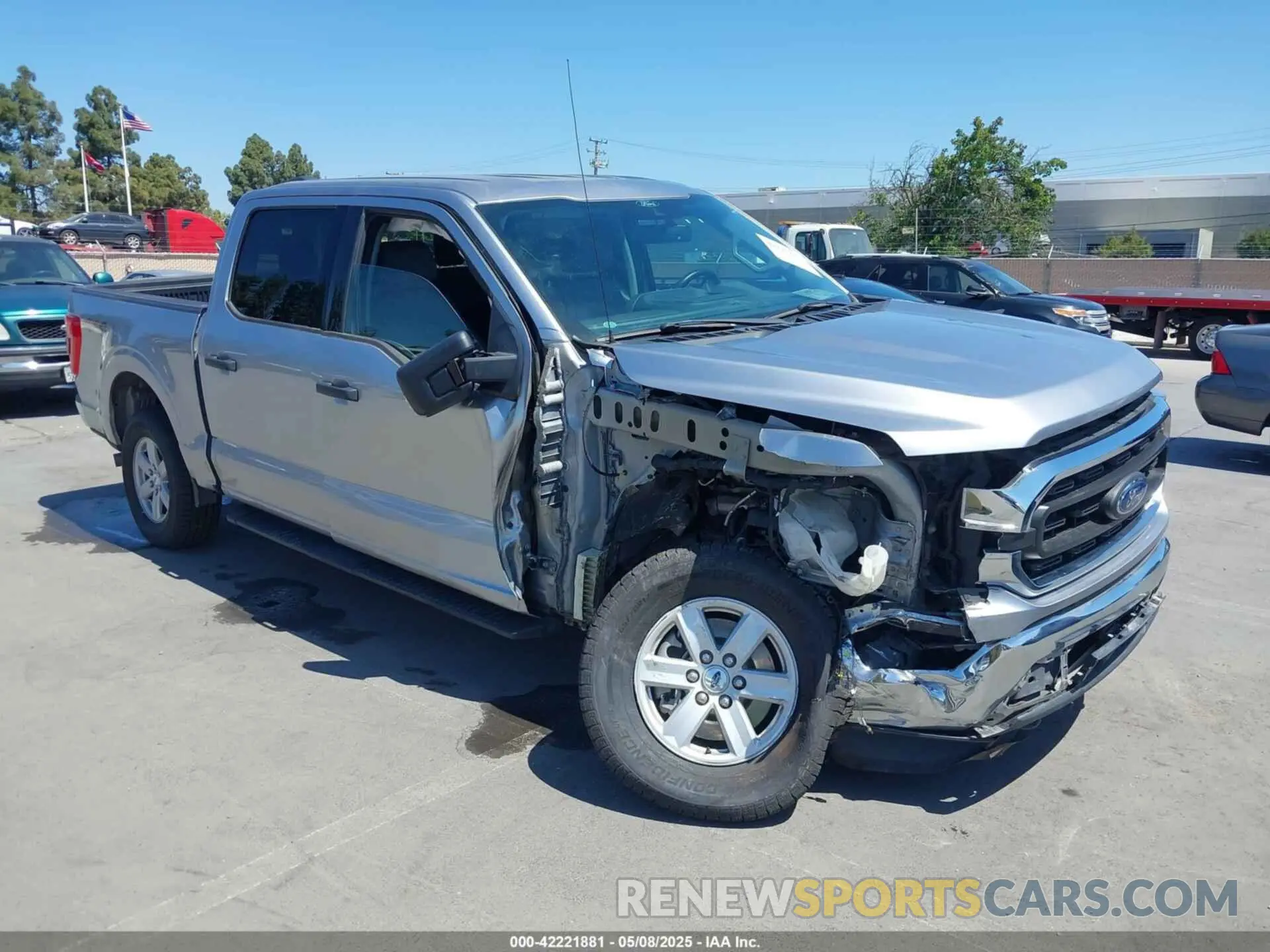6 Photograph of a damaged car 1FTFW1E59MFA73499 FORD F-150 2021