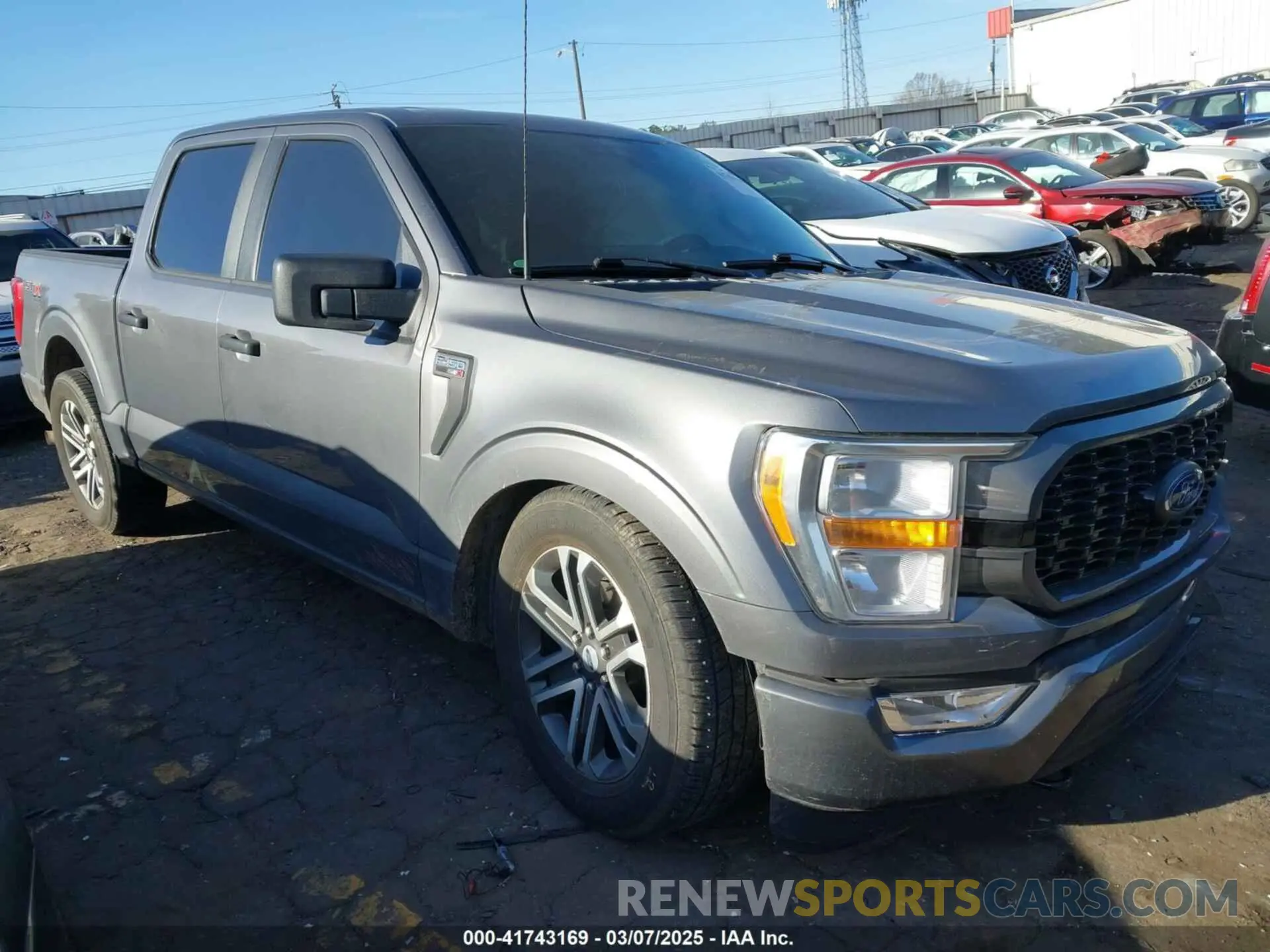 1 Photograph of a damaged car 1FTFW1E59MFB68029 FORD F-150 2021