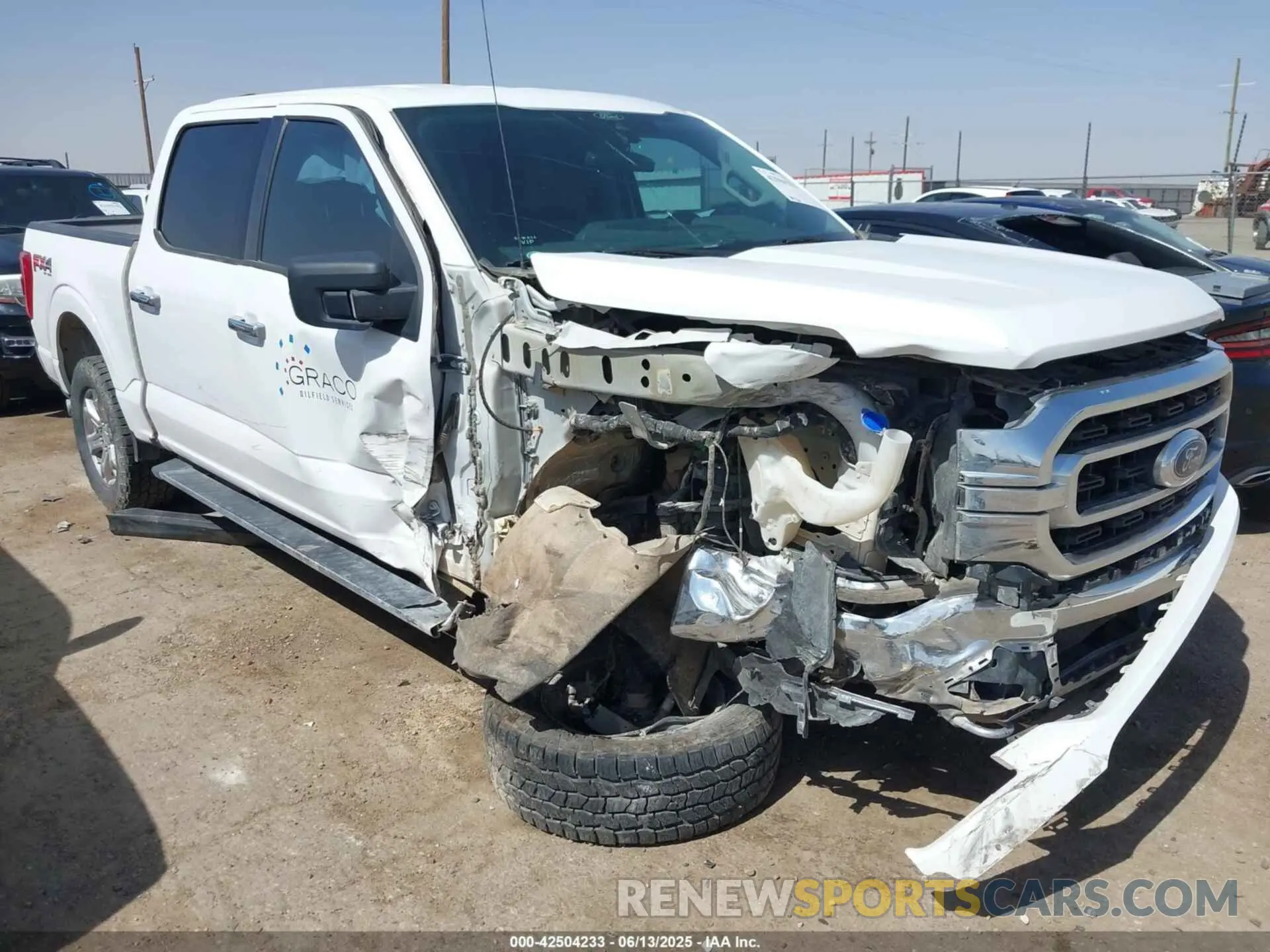 6 Photograph of a damaged car 1FTFW1E5XMFA69543 FORD F-150 2021
