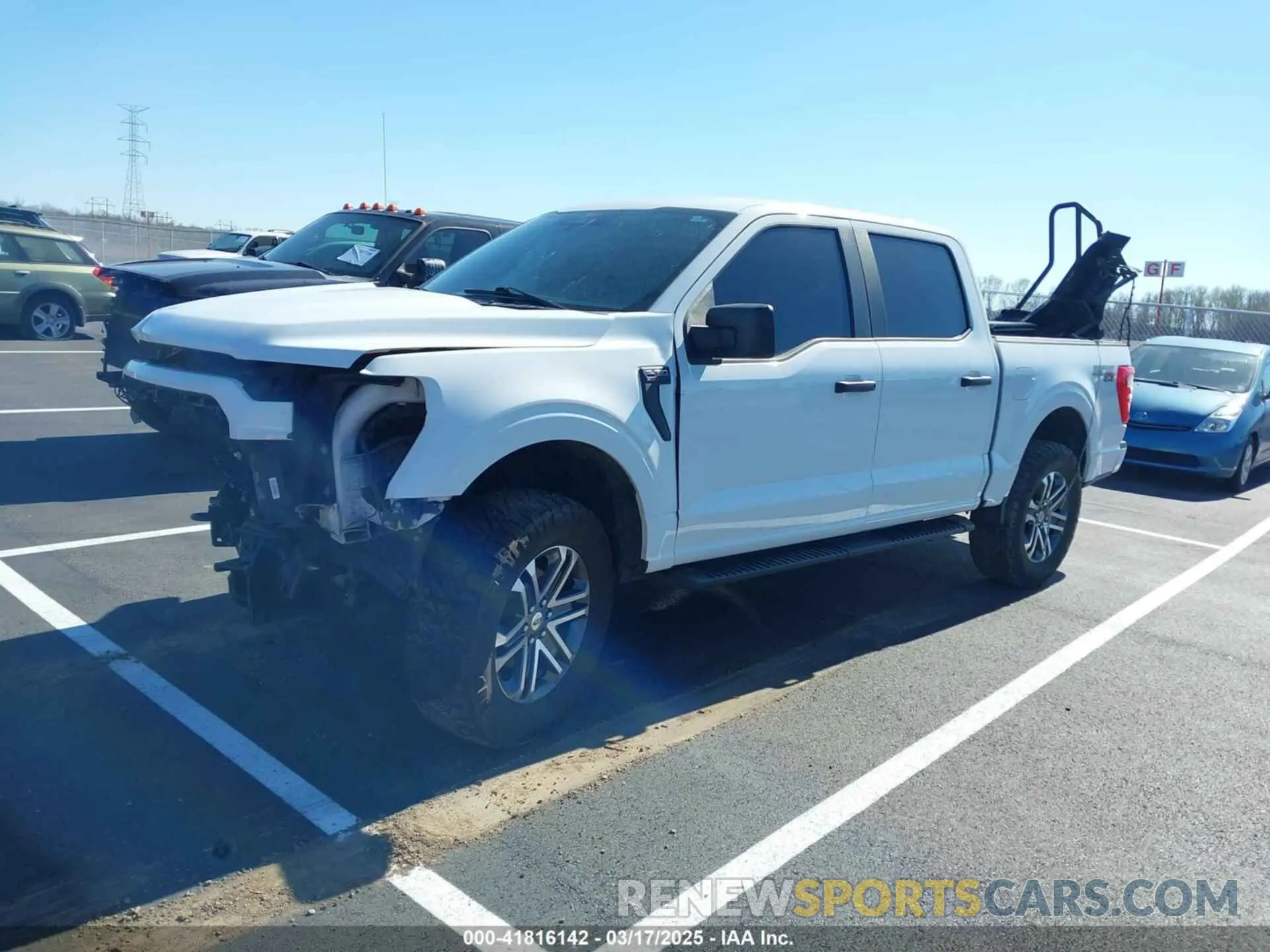 2 Photograph of a damaged car 1FTFW1E5XMFA76055 FORD F-150 2021