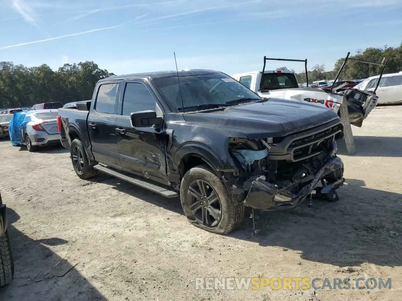 4 Фотография поврежденного автомобиля 1FTFW1E5XMFC20963 FORD F-150 2021