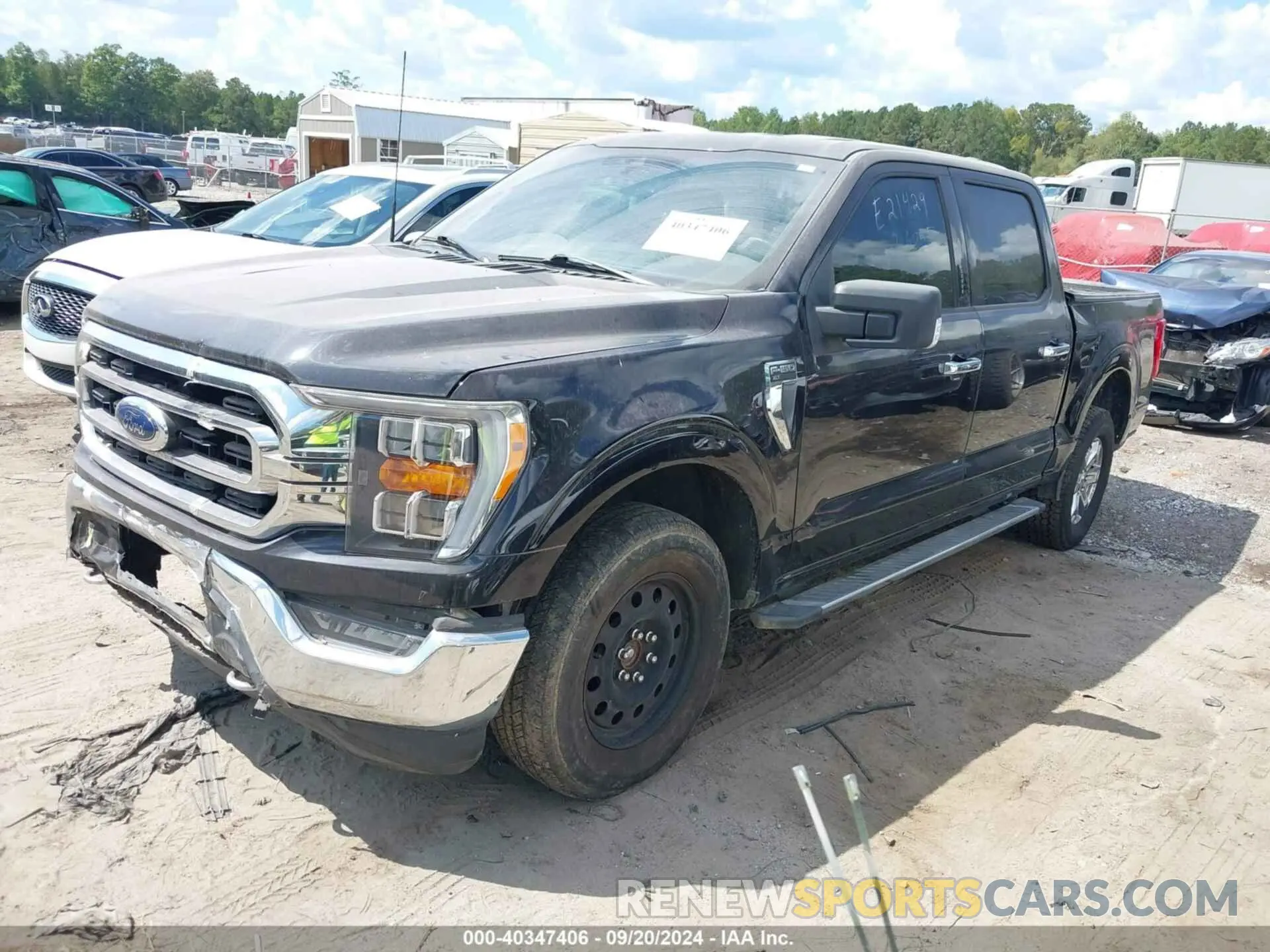 2 Фотография поврежденного автомобиля 1FTFW1E5XMKE21429 FORD F-150 2021
