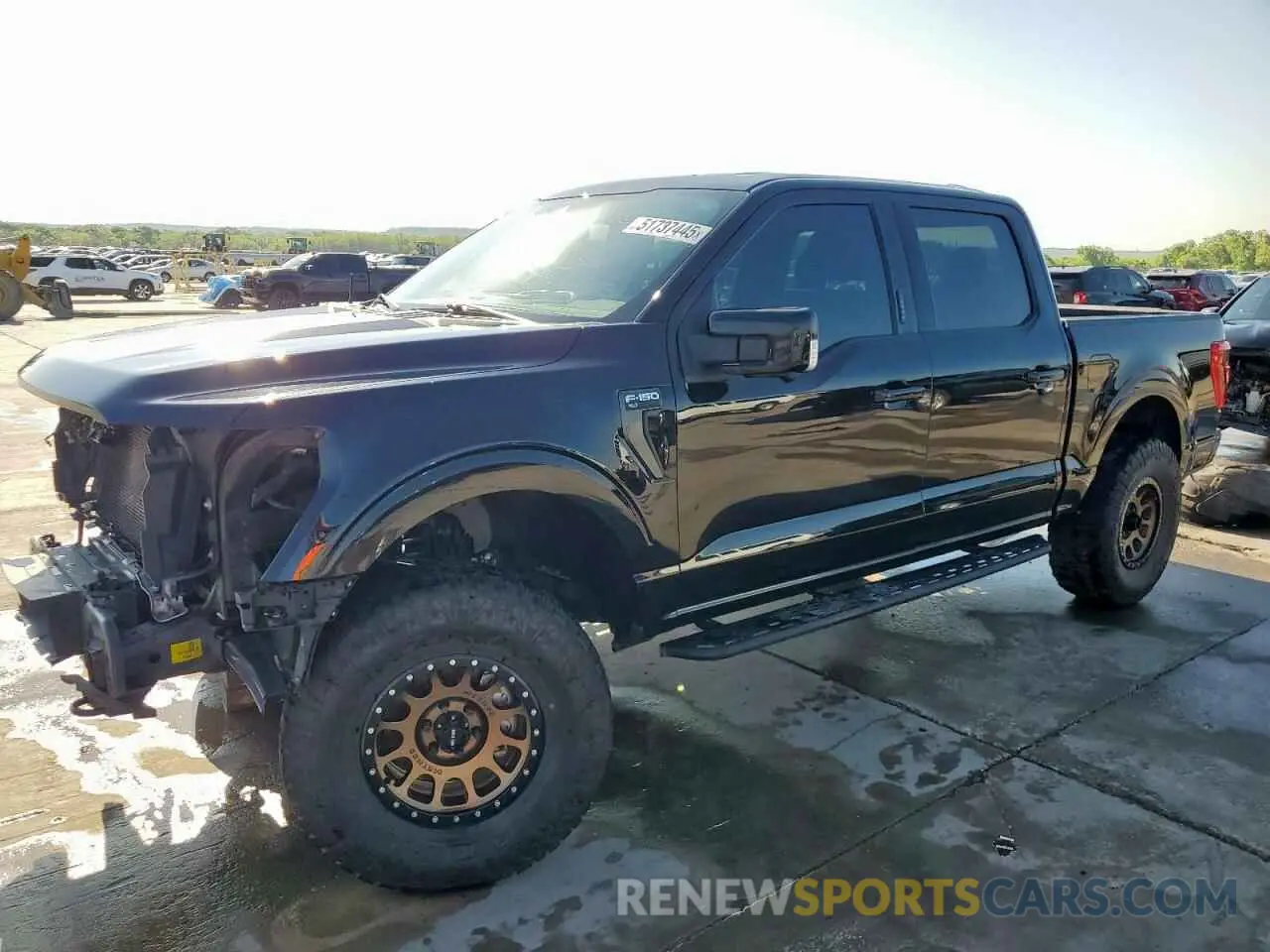 1 Photograph of a damaged car 1FTFW1E80MFA50493 FORD F-150 2021