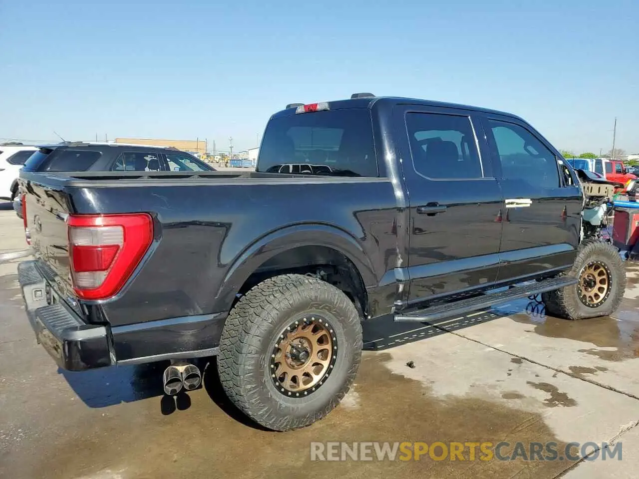 3 Photograph of a damaged car 1FTFW1E80MFA50493 FORD F-150 2021