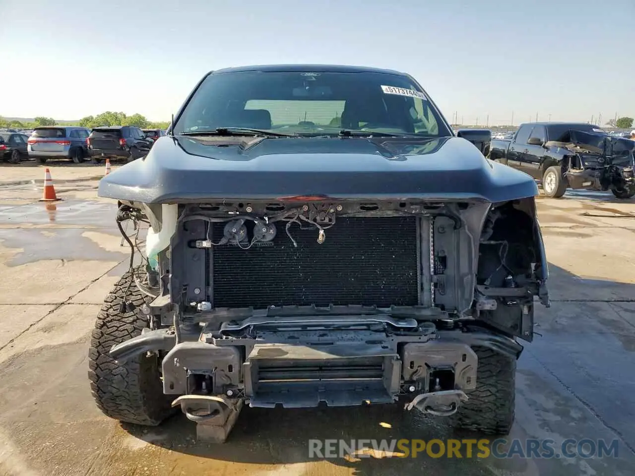 5 Photograph of a damaged car 1FTFW1E80MFA50493 FORD F-150 2021