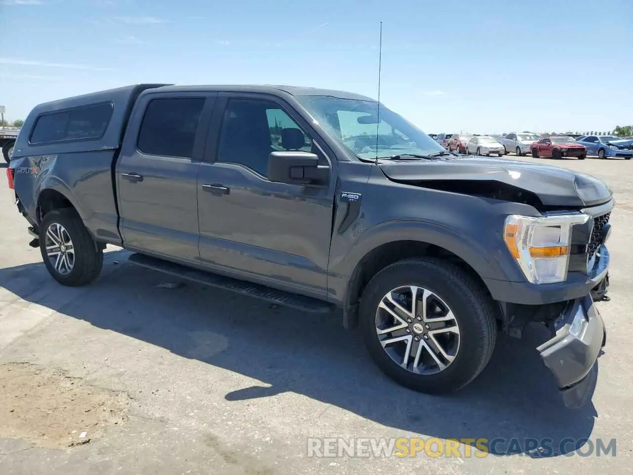 4 Photograph of a damaged car 1FTFW1E80MFA70985 FORD F-150 2021