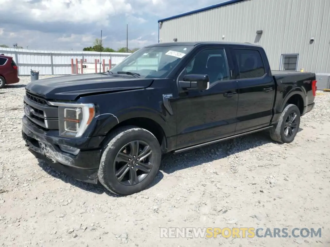 1 Photograph of a damaged car 1FTFW1E80MFA98673 FORD F-150 2021