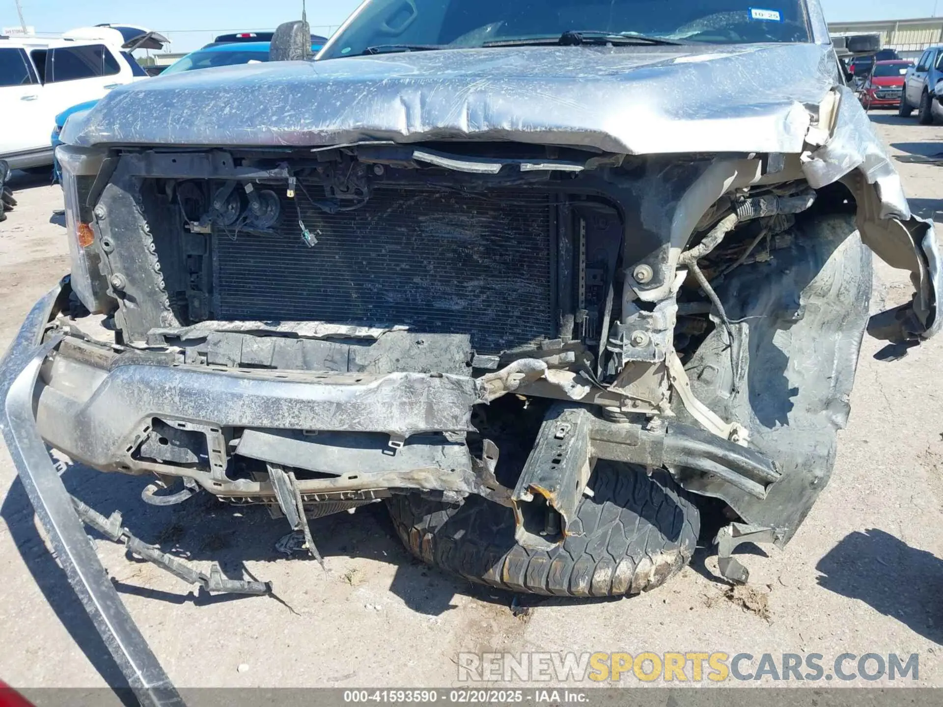 17 Photograph of a damaged car 1FTFW1E80MFC41315 FORD F-150 2021