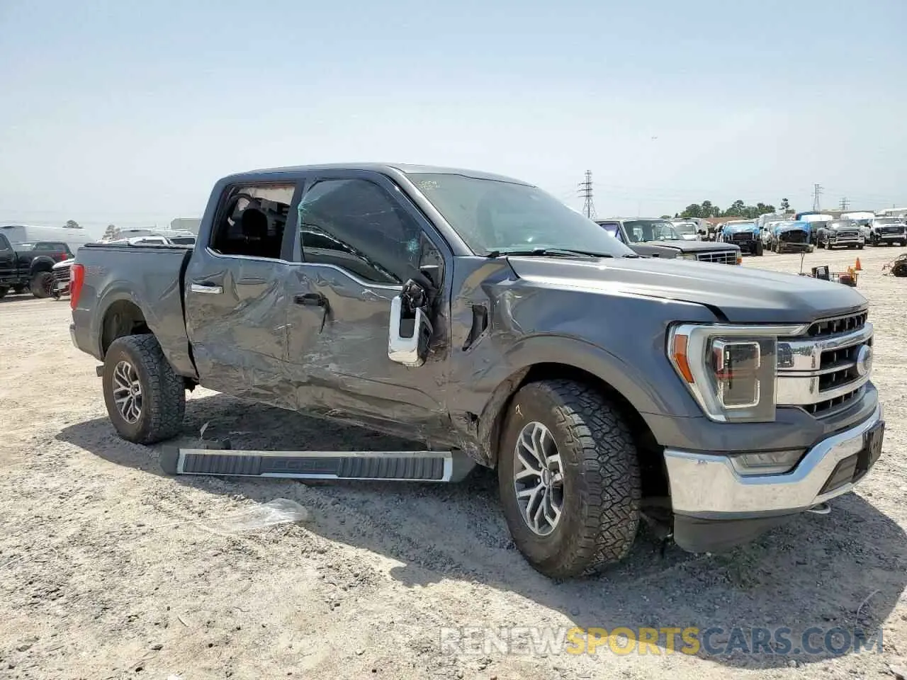 4 Photograph of a damaged car 1FTFW1E81MFA99458 FORD F-150 2021