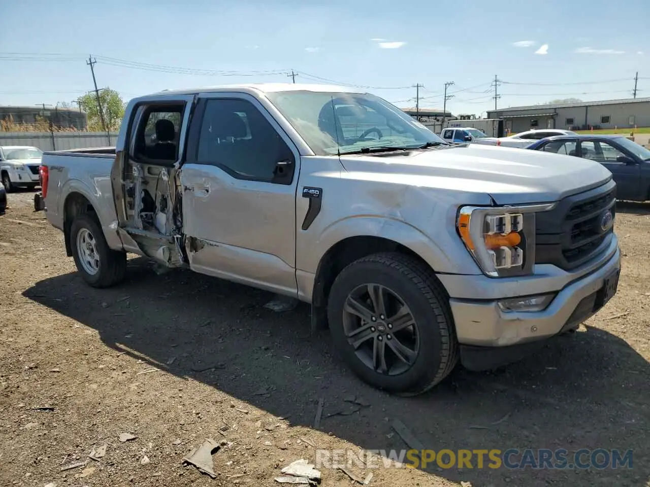4 Photograph of a damaged car 1FTFW1E81MFB07736 FORD F-150 2021