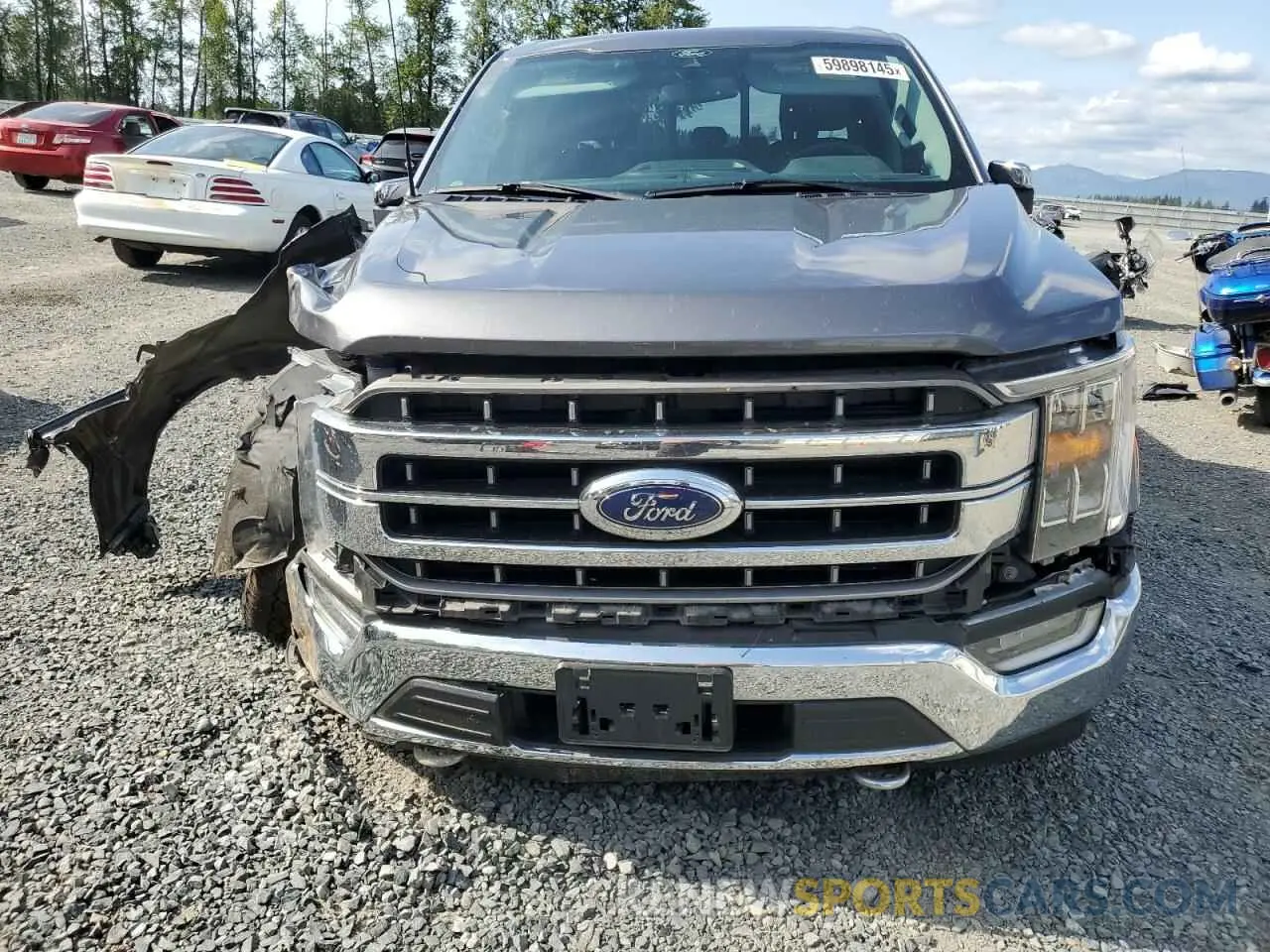 5 Фотография поврежденного автомобиля 1FTFW1E81MFB87829 FORD F-150 2021
