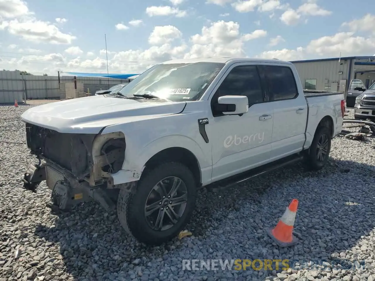 1 Photograph of a damaged car 1FTFW1E81MKD72423 FORD F-150 2021