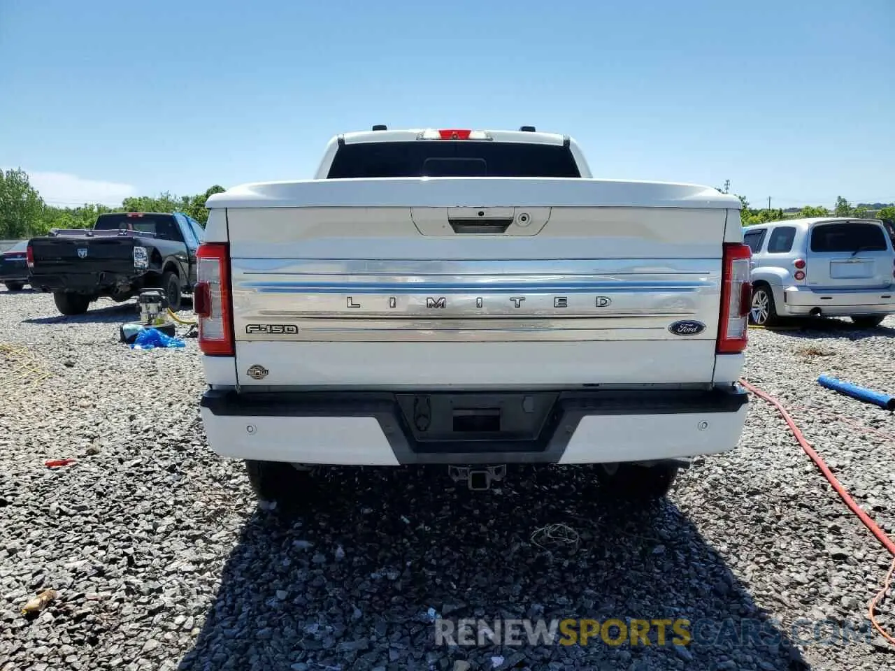 6 Photograph of a damaged car 1FTFW1E82MFB70814 FORD F-150 2021