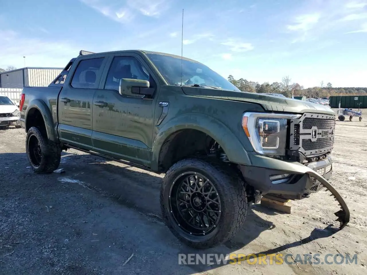 4 Фотография поврежденного автомобиля 1FTFW1E82MKD13137 FORD F-150 2021