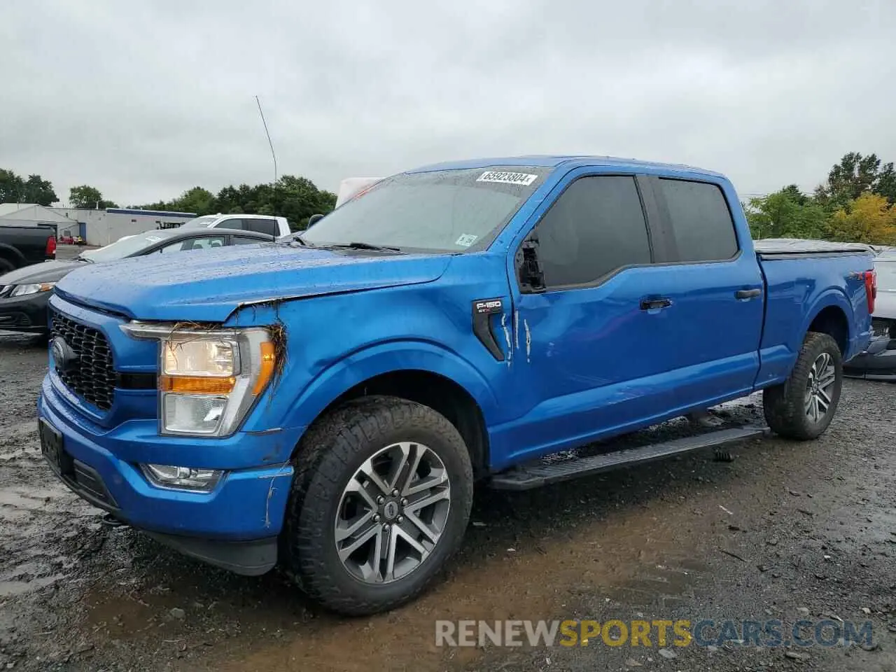 1 Photograph of a damaged car 1FTFW1E82MKD43741 FORD F-150 2021