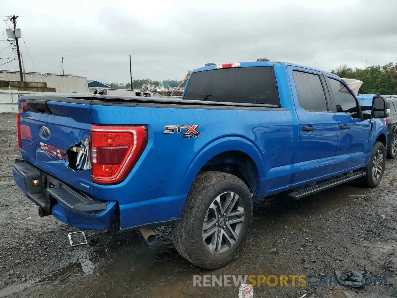 3 Photograph of a damaged car 1FTFW1E82MKD43741 FORD F-150 2021