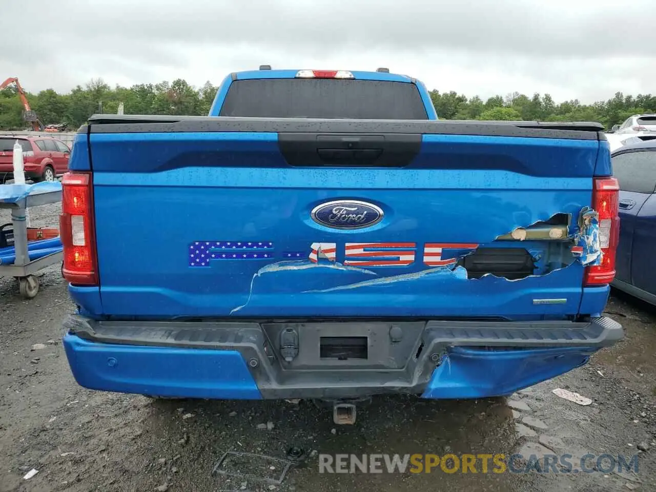 6 Photograph of a damaged car 1FTFW1E82MKD43741 FORD F-150 2021