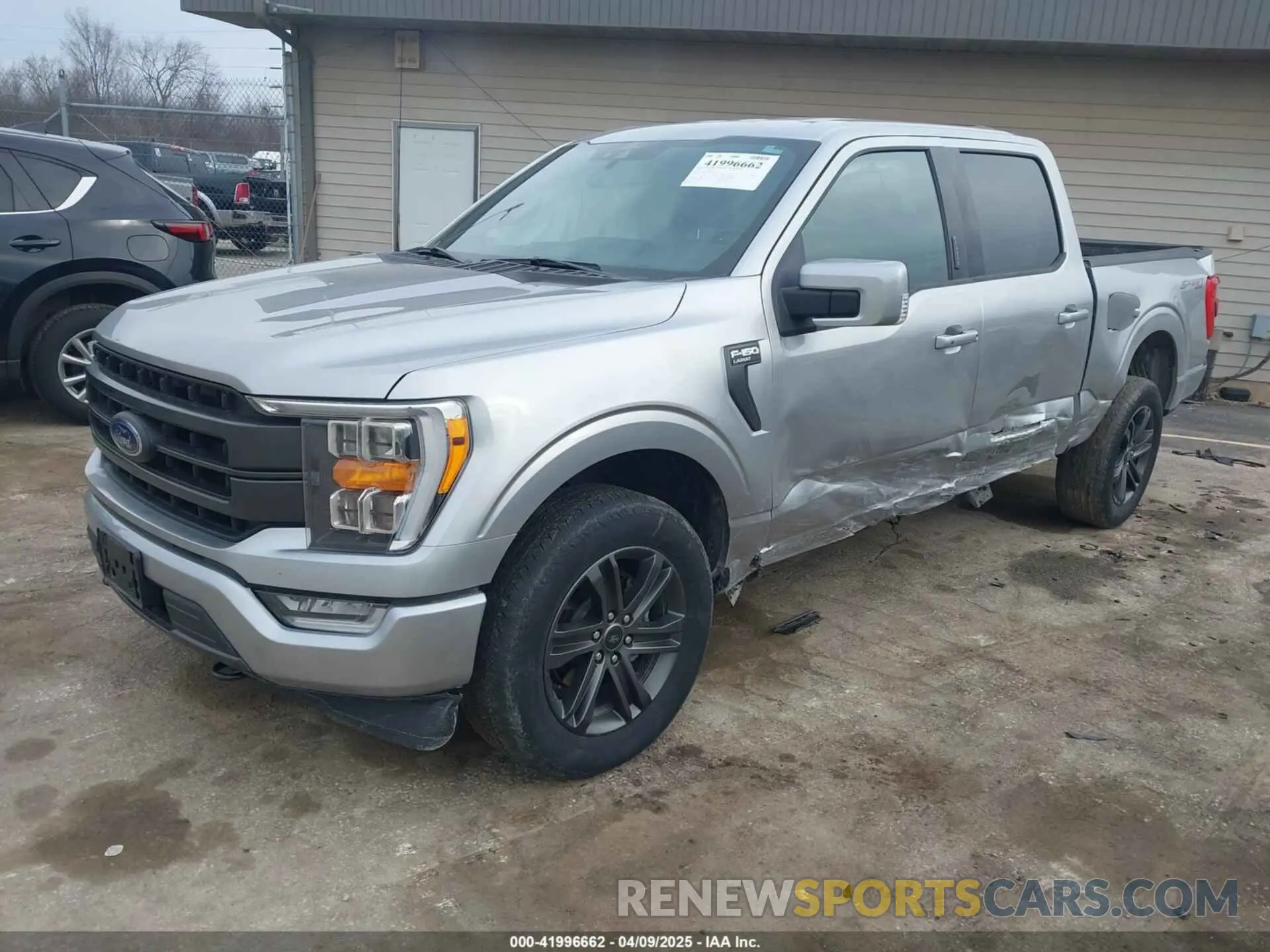 2 Photograph of a damaged car 1FTFW1E84MFA24558 FORD F-150 2021