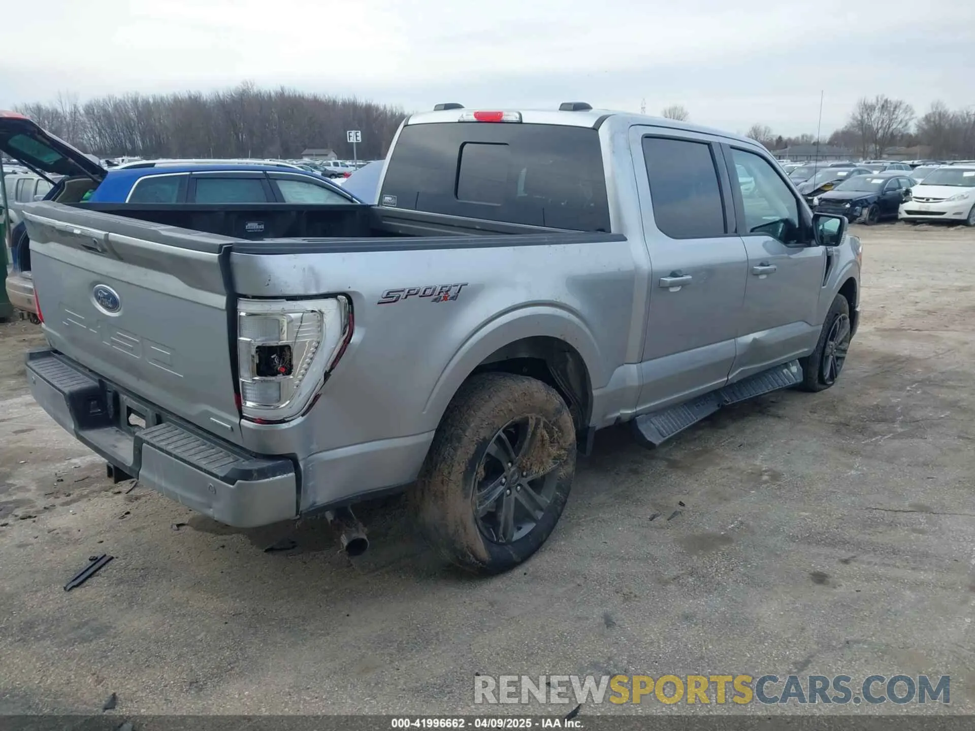 4 Photograph of a damaged car 1FTFW1E84MFA24558 FORD F-150 2021