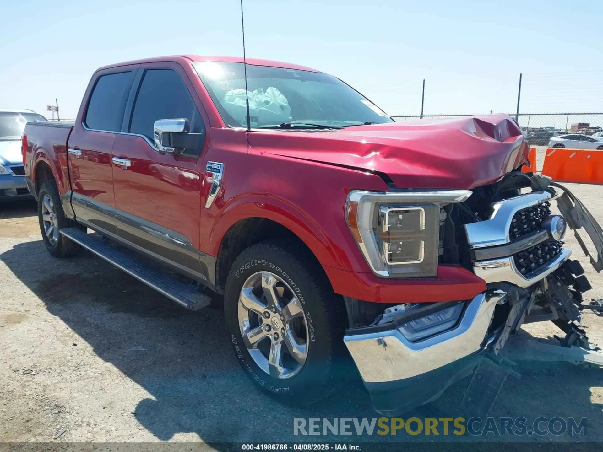 1 Фотография поврежденного автомобиля 1FTFW1E84MFC94762 FORD F-150 2021