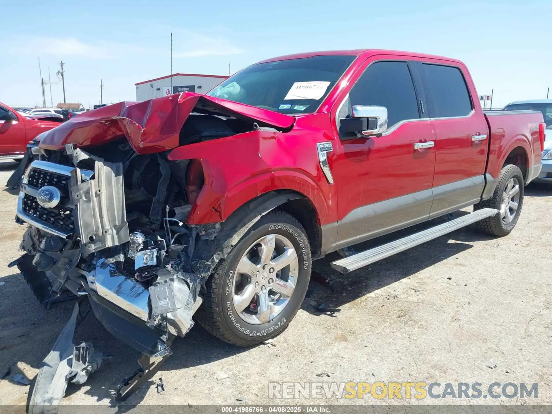 2 Фотография поврежденного автомобиля 1FTFW1E84MFC94762 FORD F-150 2021