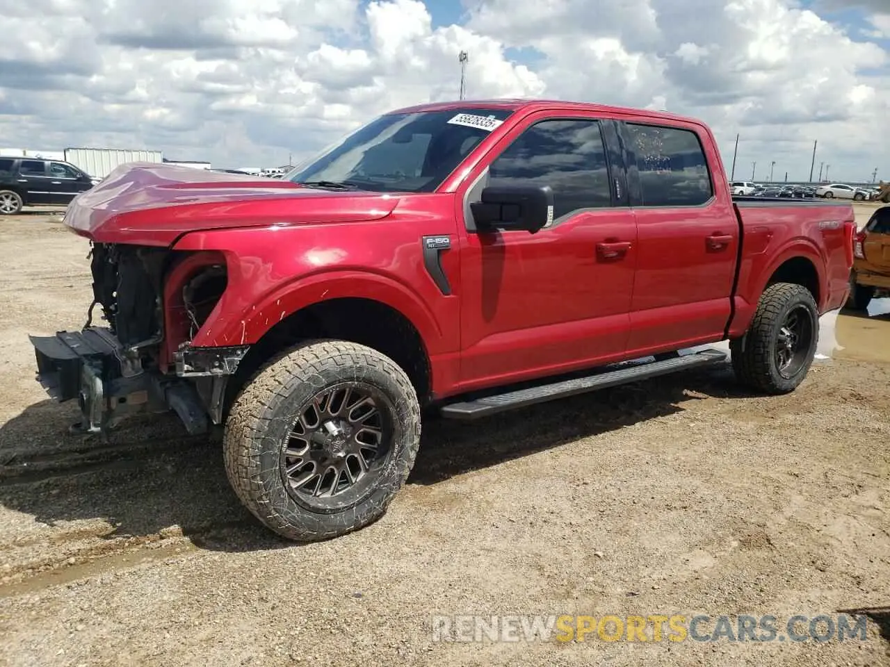 1 Photograph of a damaged car 1FTFW1E84MKD15858 FORD F-150 2021