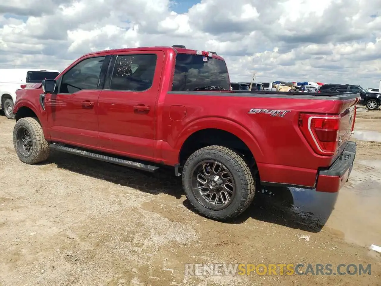 2 Photograph of a damaged car 1FTFW1E84MKD15858 FORD F-150 2021