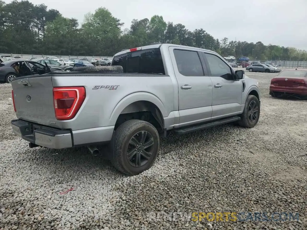 3 Фотография поврежденного автомобиля 1FTFW1E84MKD35382 FORD F-150 2021