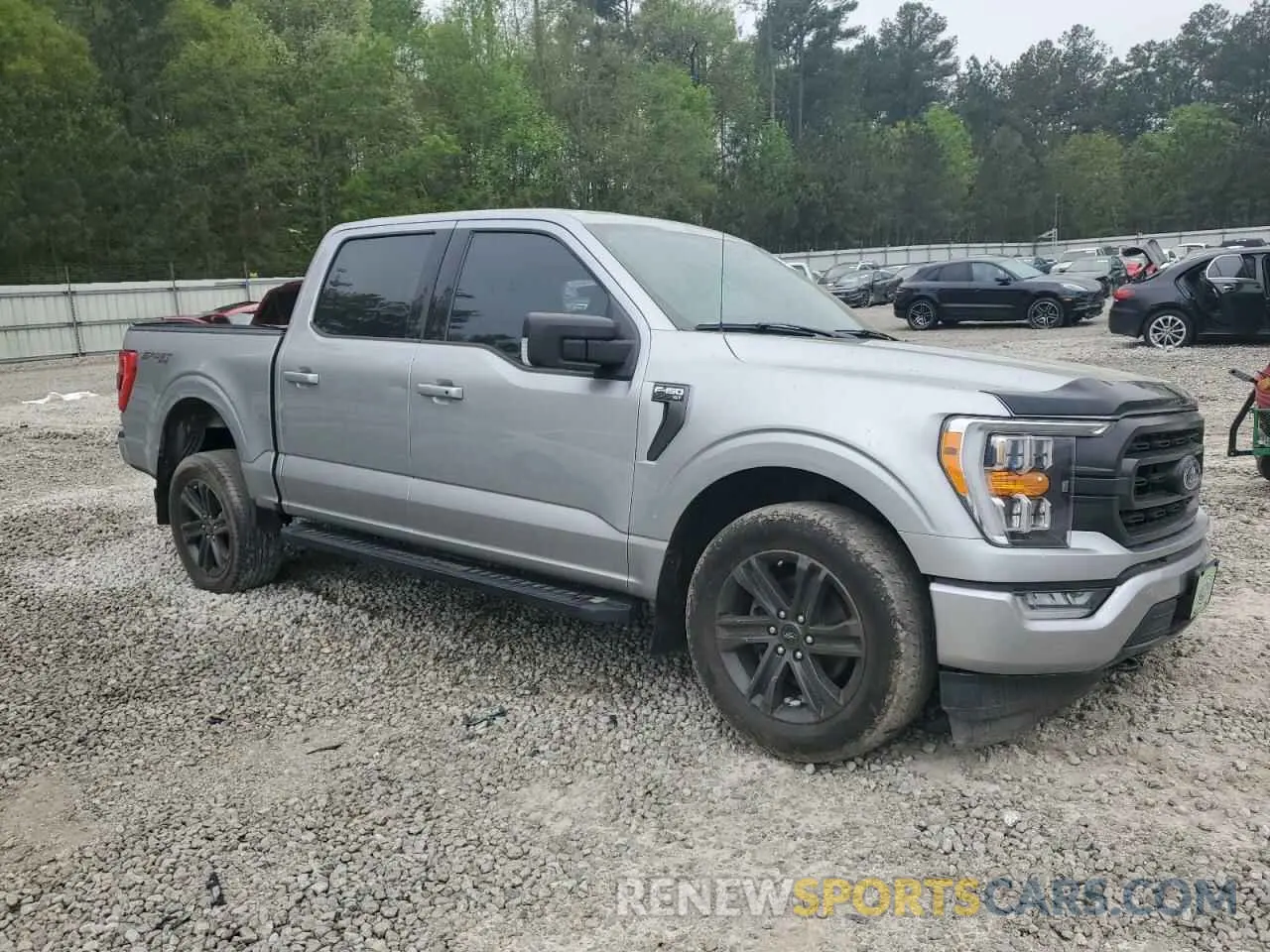 4 Фотография поврежденного автомобиля 1FTFW1E84MKD35382 FORD F-150 2021