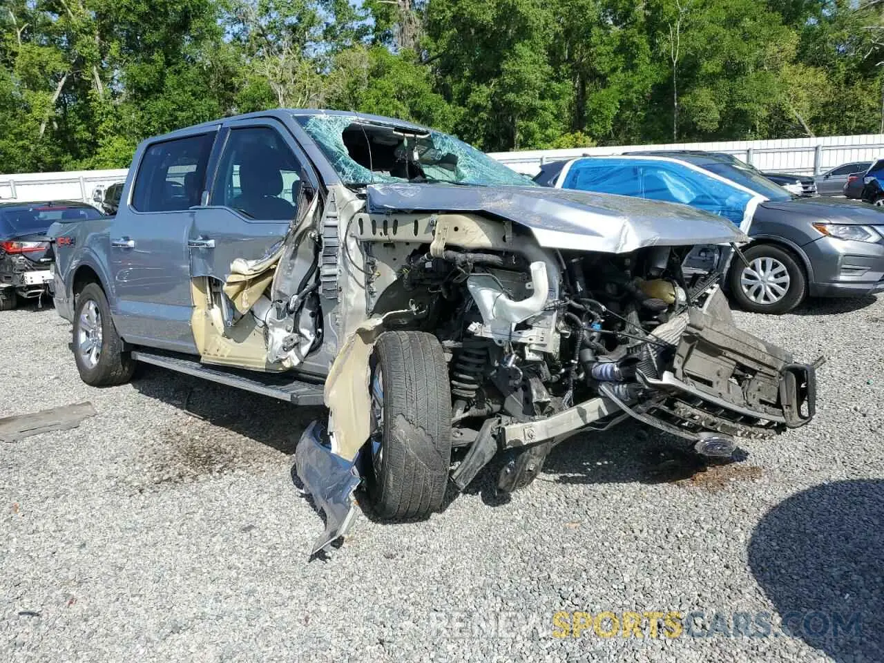 4 Фотография поврежденного автомобиля 1FTFW1E84MKD93671 FORD F-150 2021