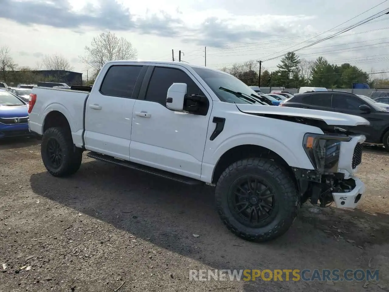 4 Photograph of a damaged car 1FTFW1E84MKE85668 FORD F-150 2021