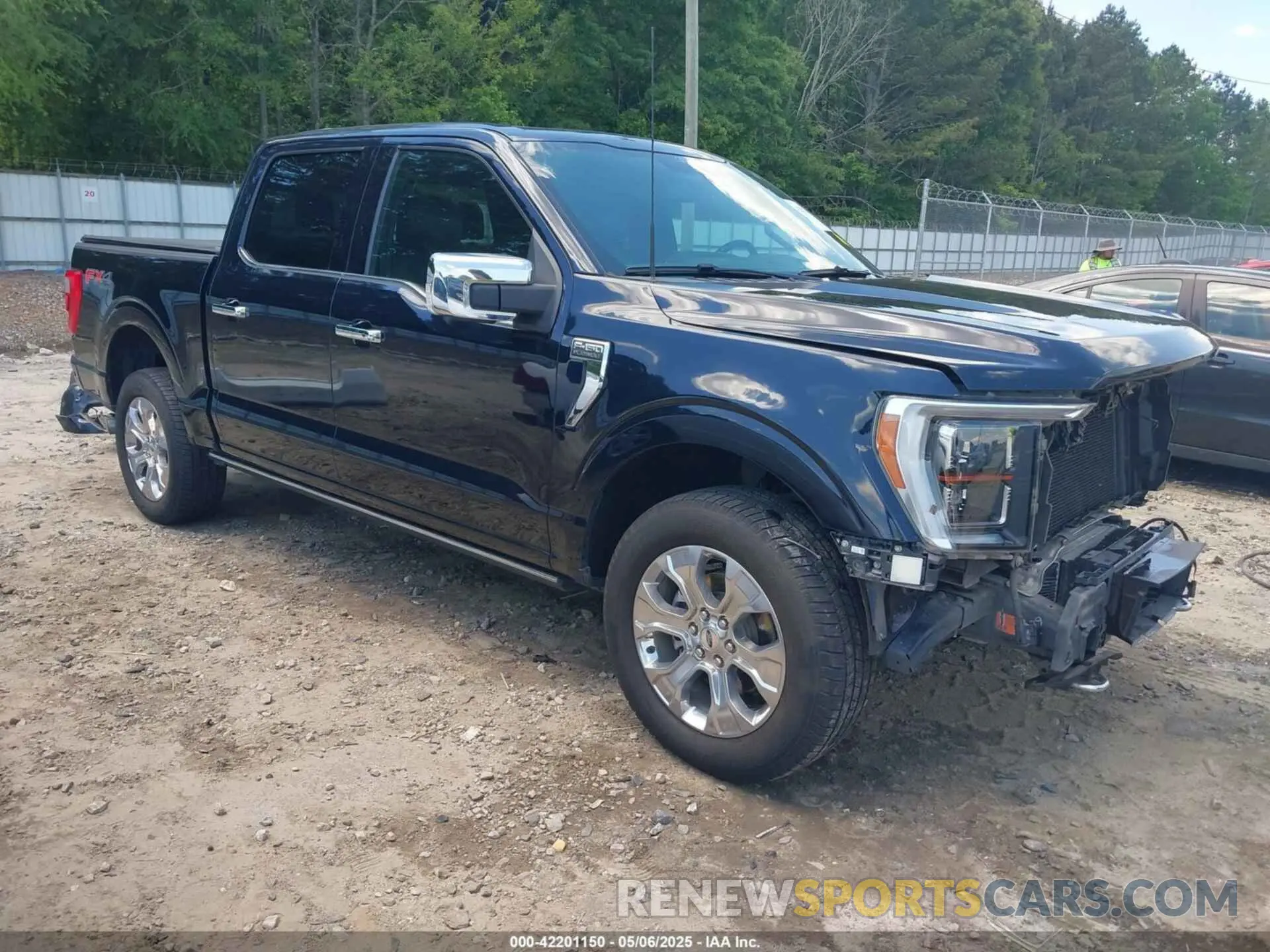 1 Photograph of a damaged car 1FTFW1E85MFB91107 FORD F-150 2021
