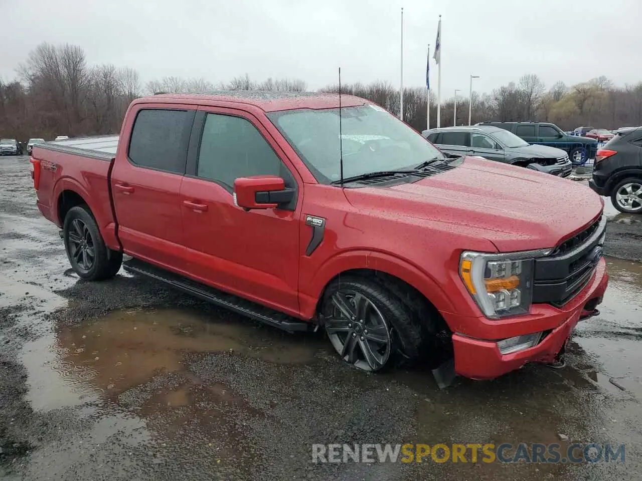 4 Фотография поврежденного автомобиля 1FTFW1E85MFC15597 FORD F-150 2021