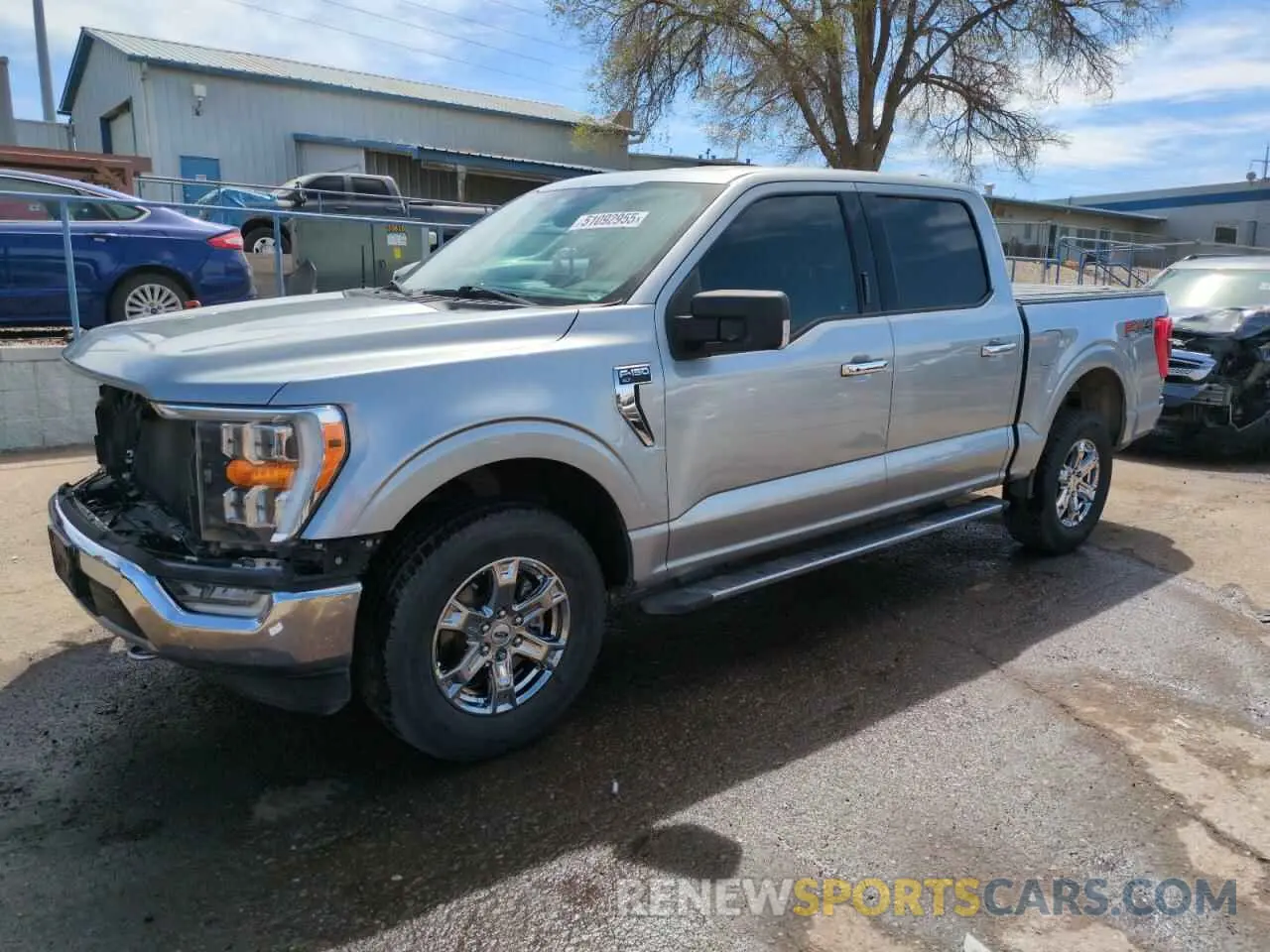 1 Photograph of a damaged car 1FTFW1E85MKE64179 FORD F-150 2021