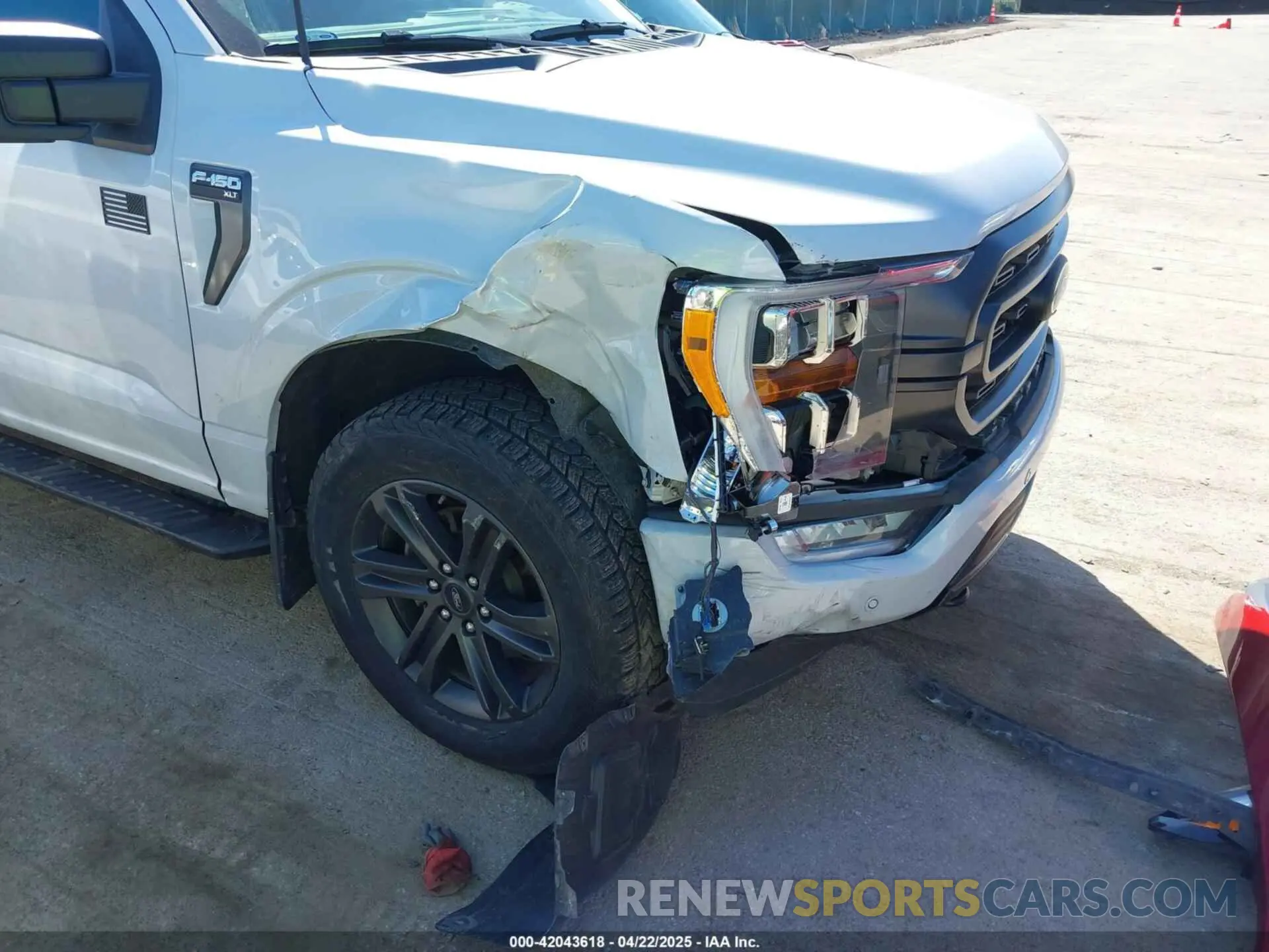6 Фотография поврежденного автомобиля 1FTFW1E86MKE22491 FORD F-150 2021