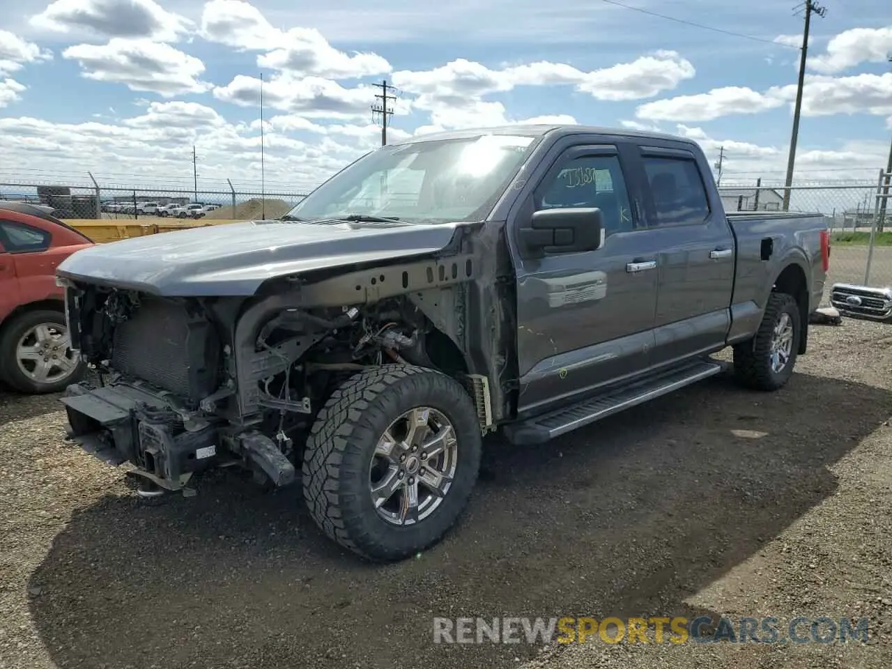 1 Фотография поврежденного автомобиля 1FTFW1E87MFA62933 FORD F-150 2021
