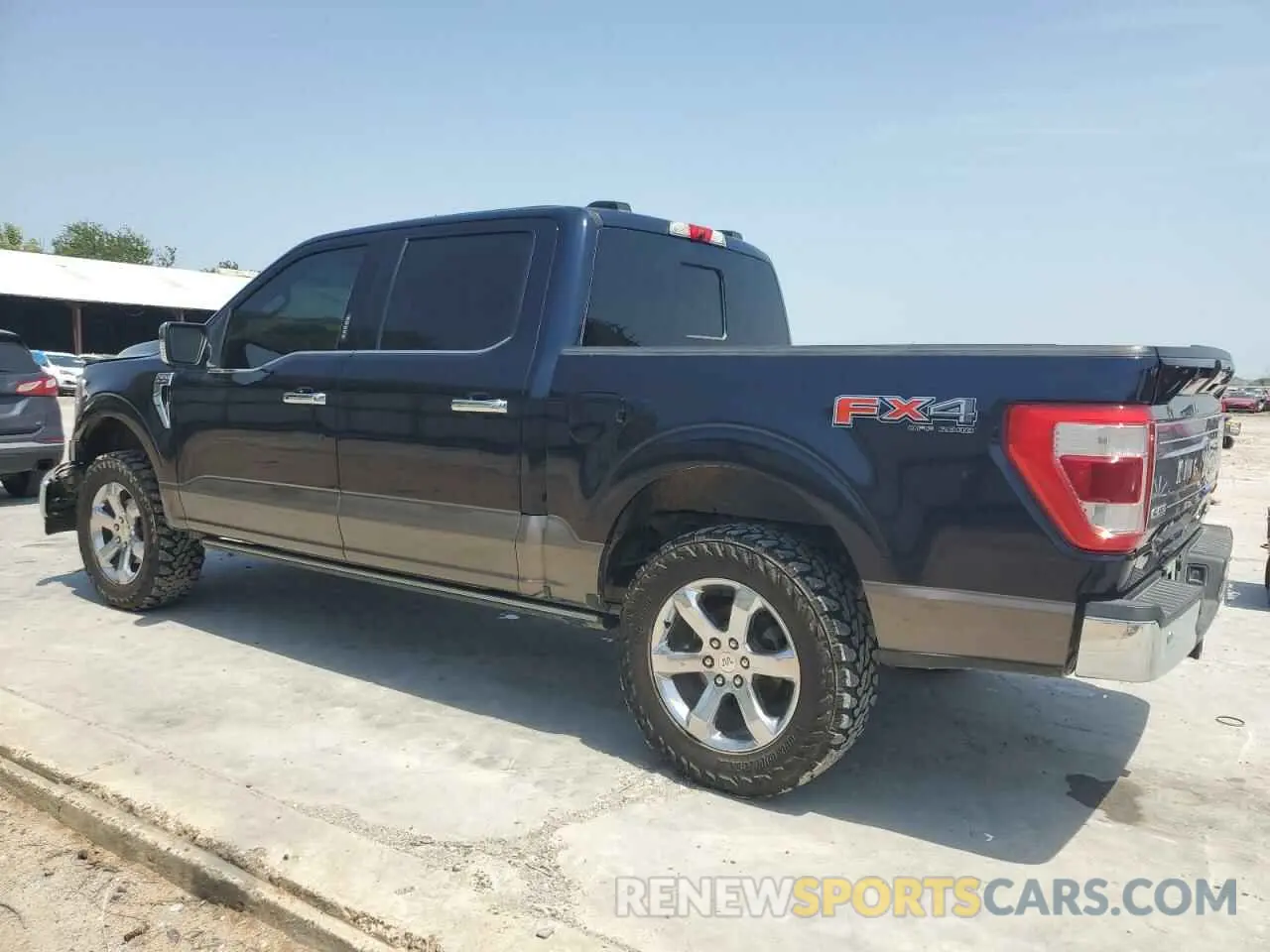 2 Photograph of a damaged car 1FTFW1E87MFB36383 FORD F-150 2021