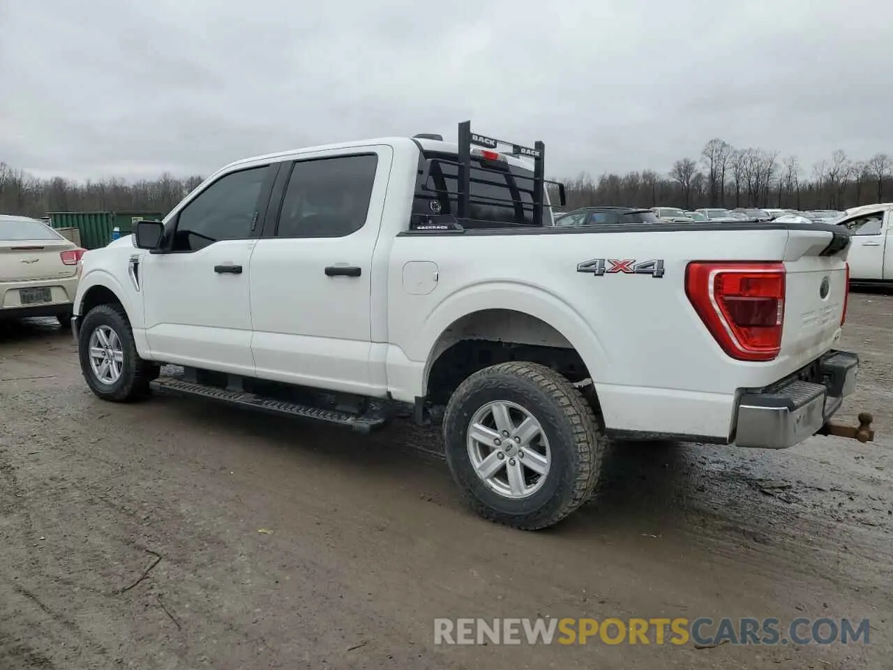 2 Photograph of a damaged car 1FTFW1E87MFC08425 FORD F-150 2021