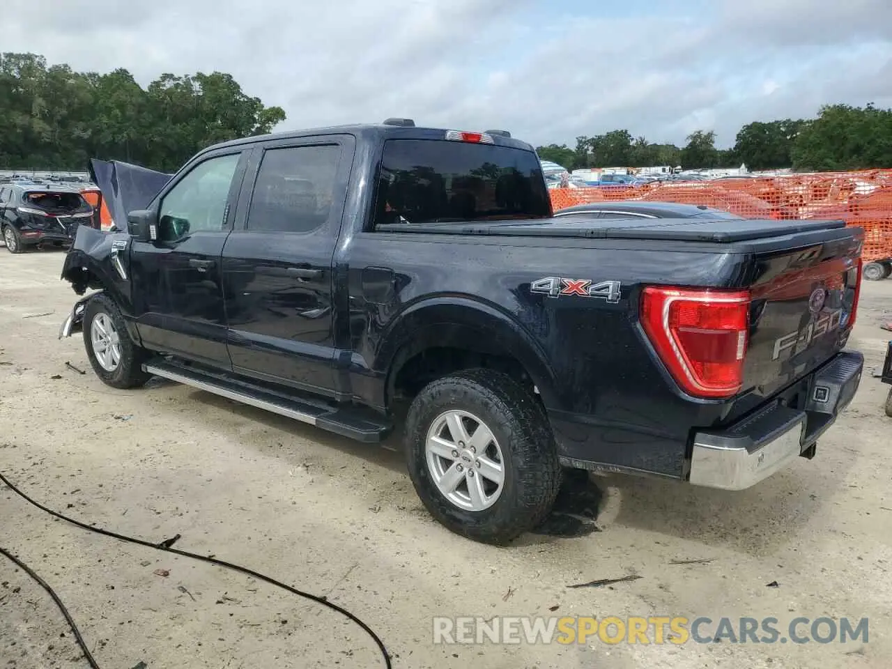 2 Photograph of a damaged car 1FTFW1E87MFC37293 FORD F-150 2021
