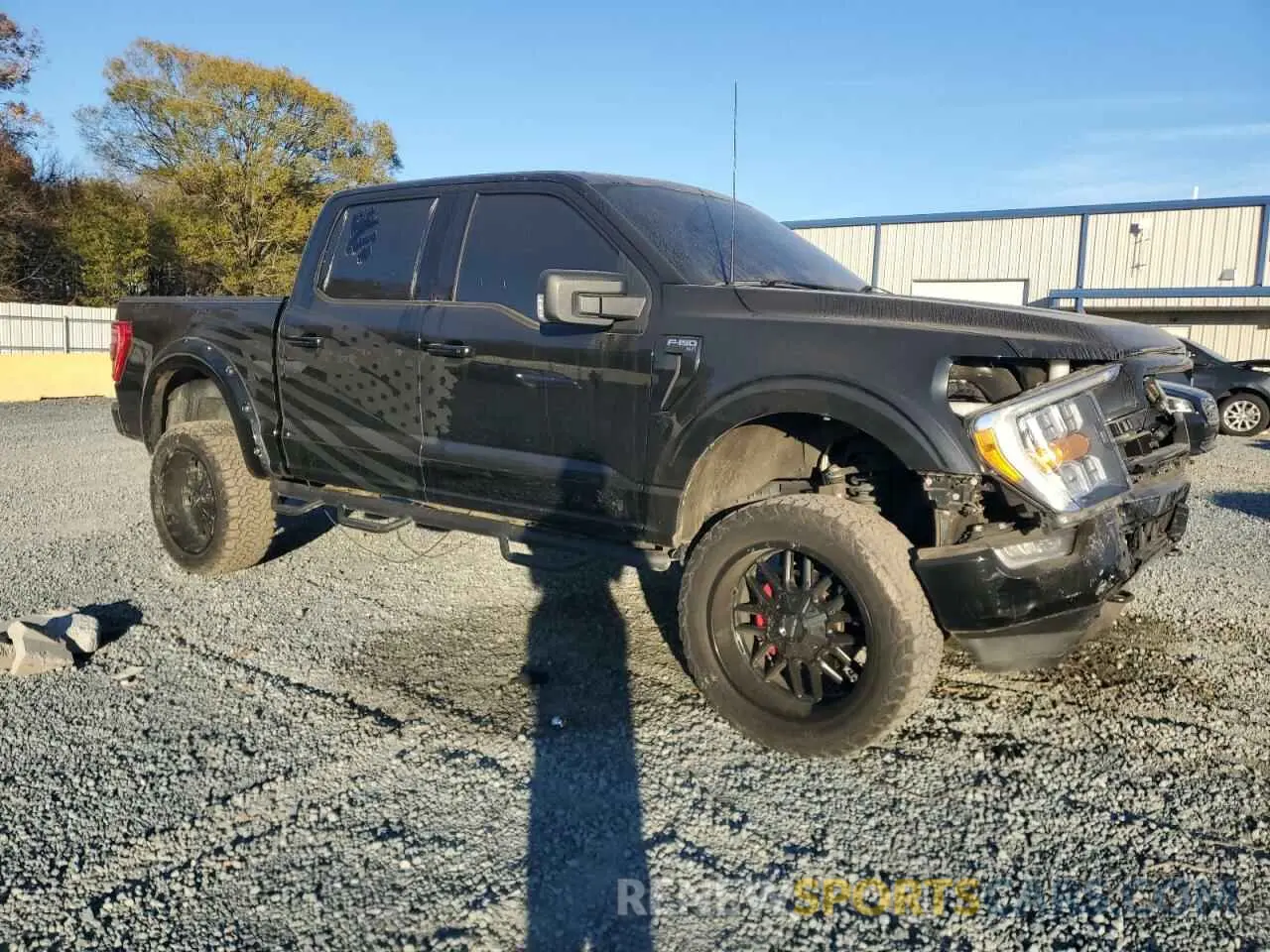 4 Photograph of a damaged car 1FTFW1E87MFD14521 FORD F-150 2021